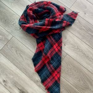 Chunky Plaid Scarf